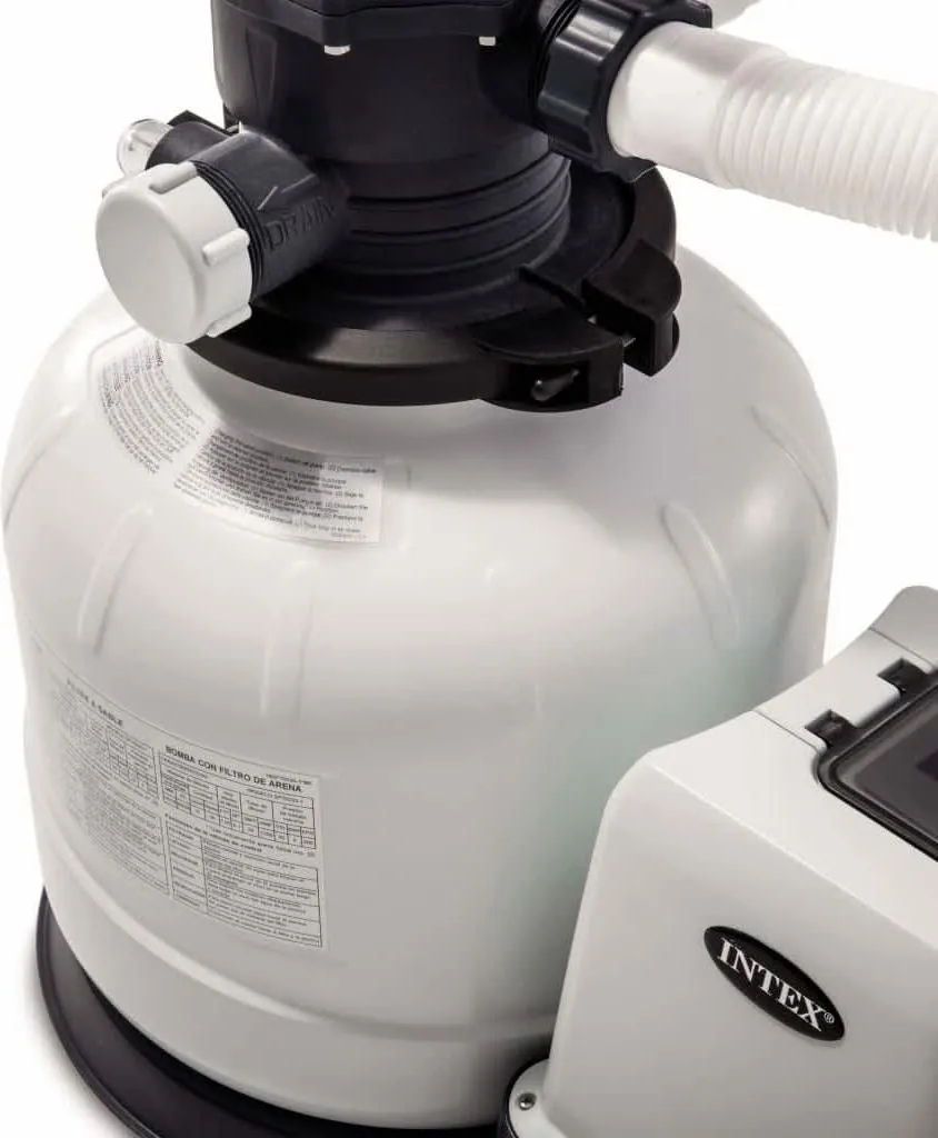 Filtre à sable INTEX 26648GS Krystal Clear 10,5 m³/h filtration piscine