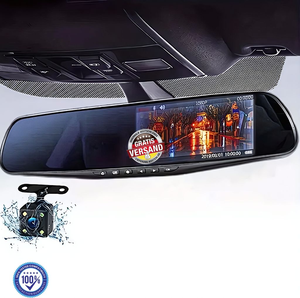 Dashcam vorne und hinten, Dashcam Auto, Dashcam, Produktbild 