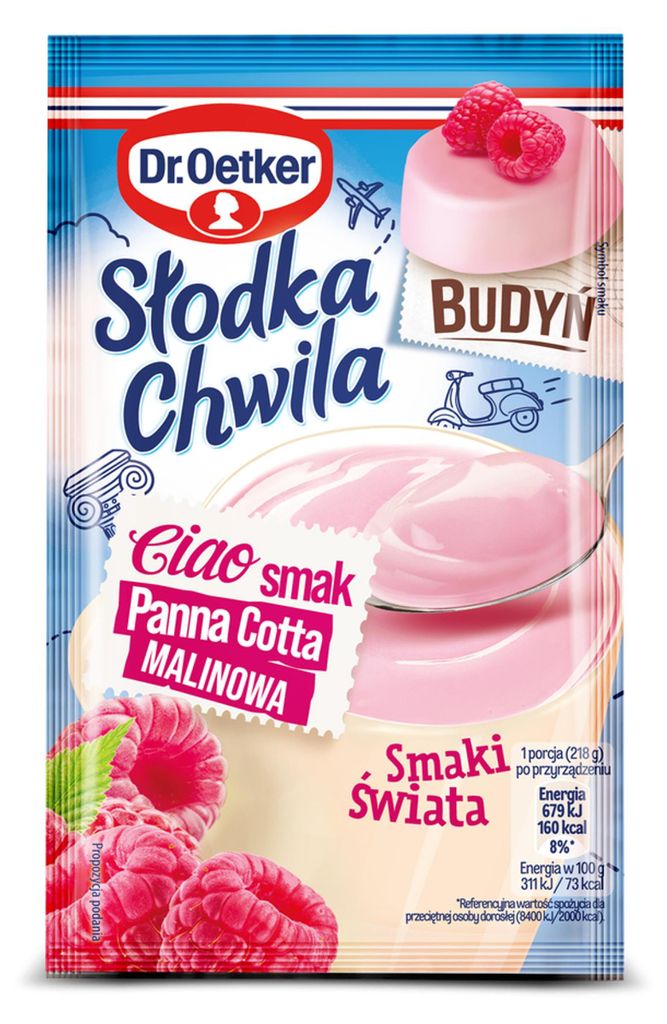 Dr. Oetker, postre cremoso tipo panna cotta, 43 g Imagen del producto 