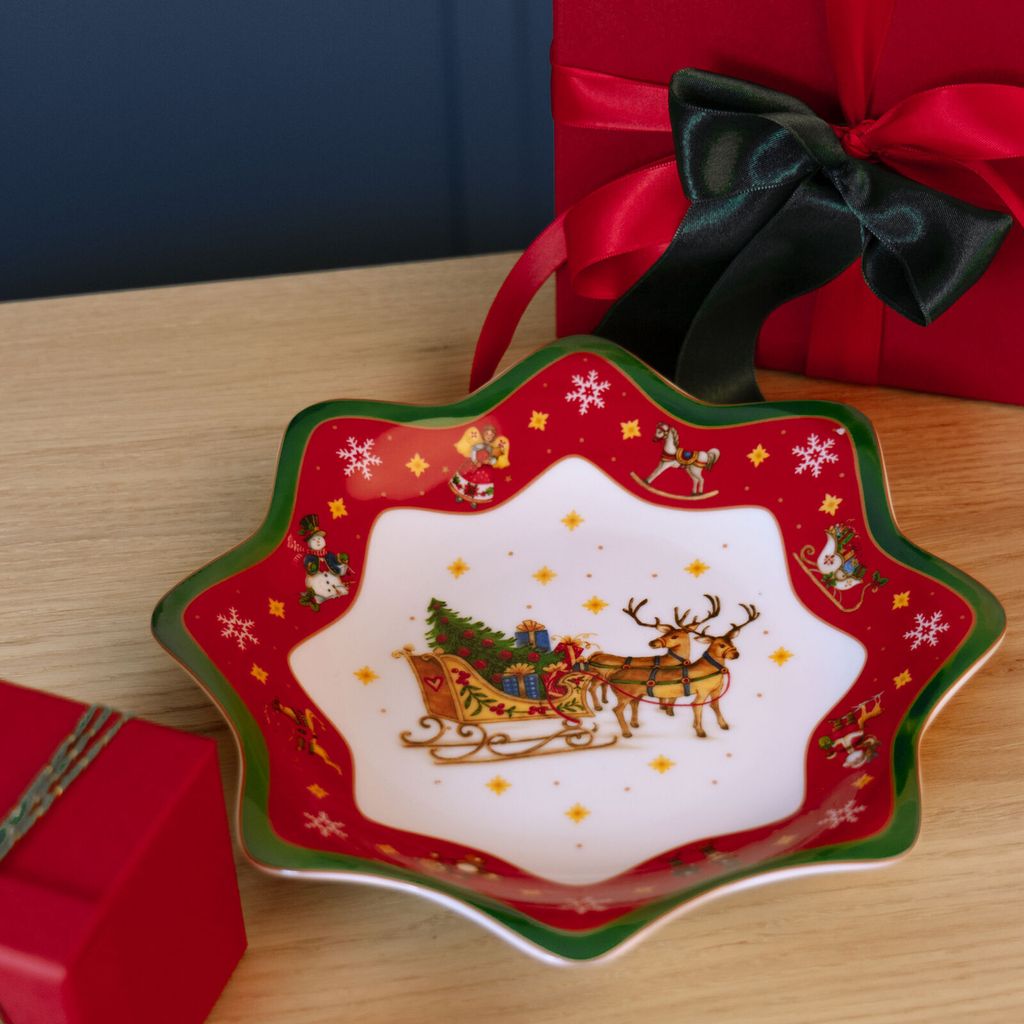 Hutschenreuther Happy Wintertime H. Wintertime Green bord plat 27 cm