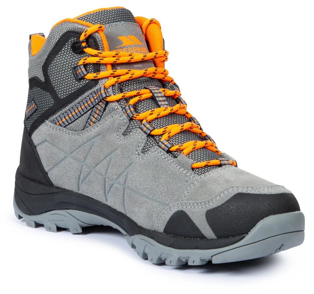 Trespass Caelan – Herren-Mid-Cut-Stiefel Grau