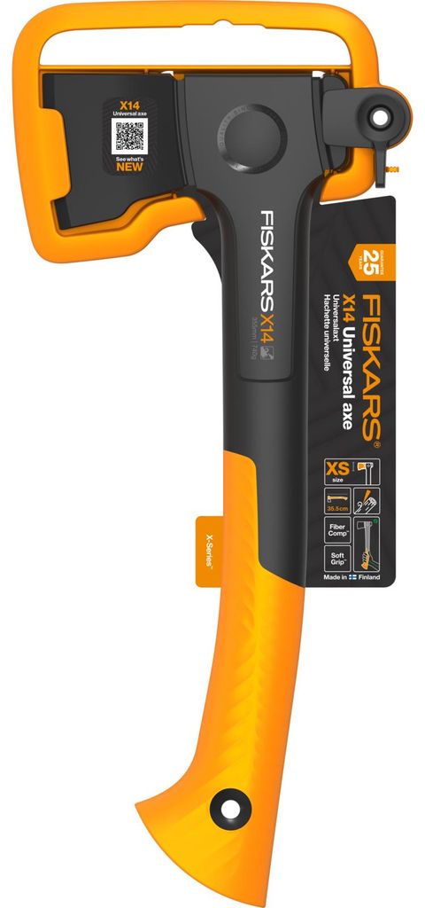 Universalaxt X14-XS L.355mm Stiel-L.275mm G.750g Ku.FISKARS Produktbild 