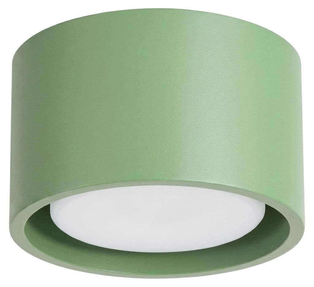 Plafond MODO 1 salbei Gx53 1xGx53 10W Aluminium 6x10x10cm Produktbild 