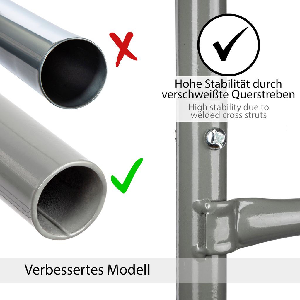 ONVAYA® Universal Kastenständer | 1 Stück | 4 Etagen Produktbild 5