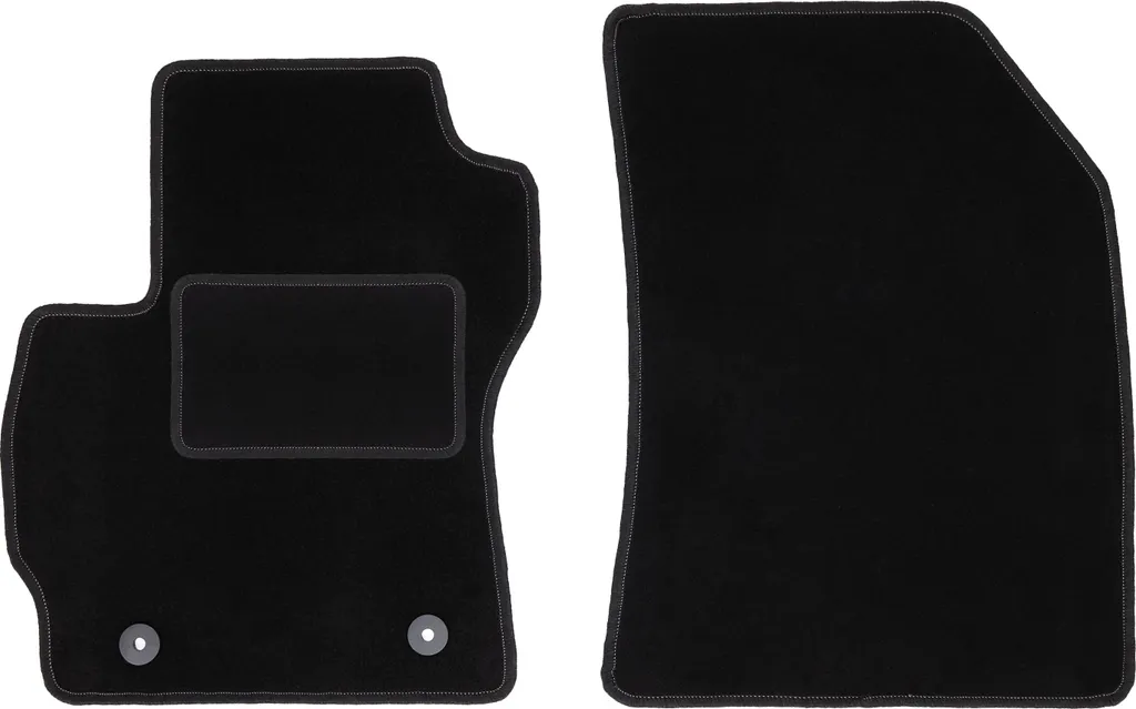 Set Tappetini Anteriori Mazda 5 (2005-2010) Neri Velluto Velours 2pz