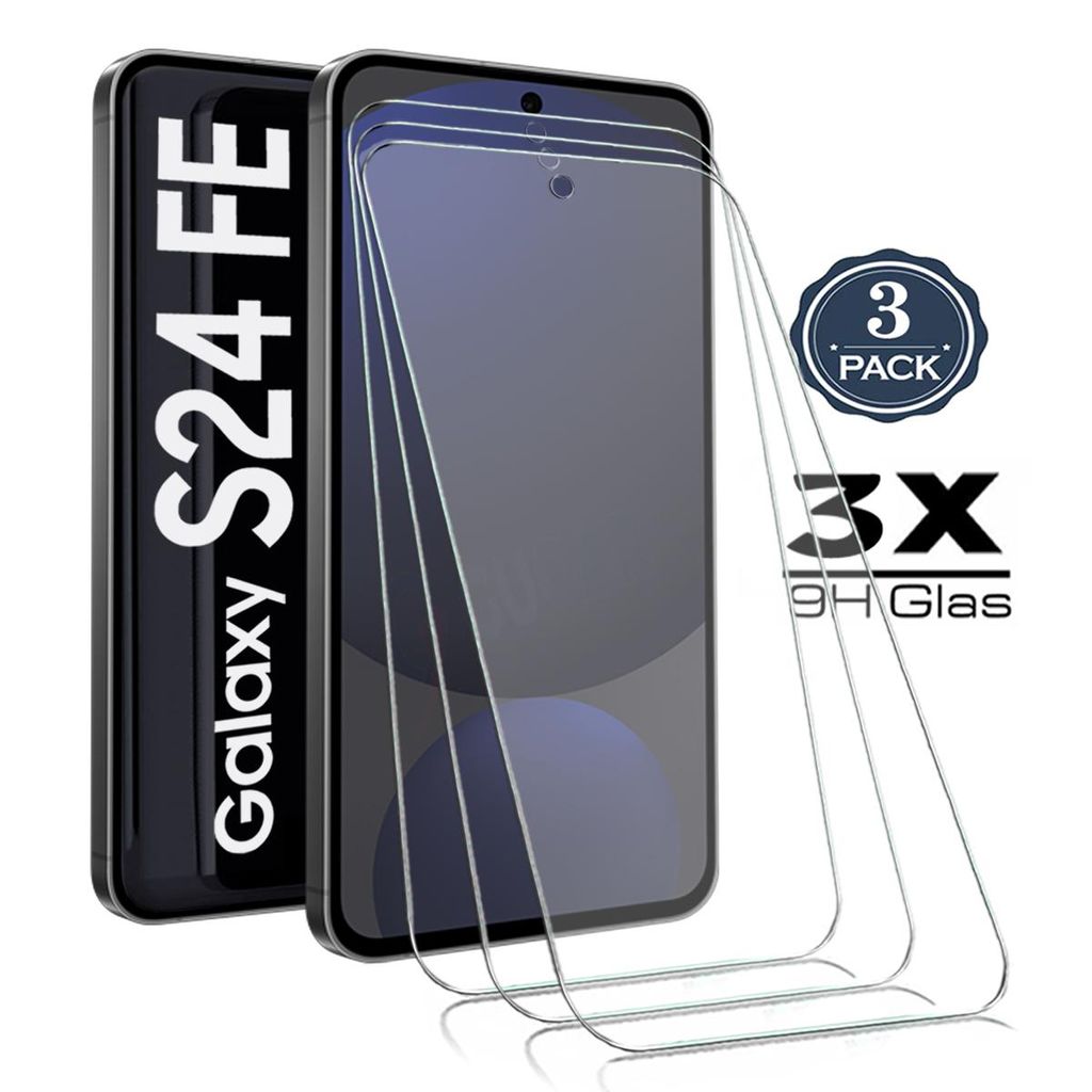 3X Samsung Galaxy S24 FE - Panzerglas - Panzerfolie Produktbild 