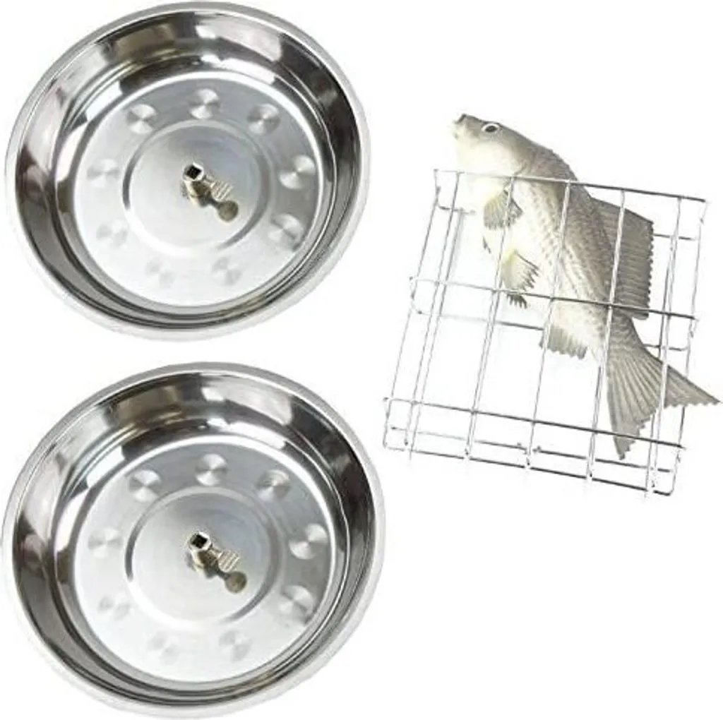Set de Cuisson Poisson pour Grill Gyros - Idéal pour Repas Sains
