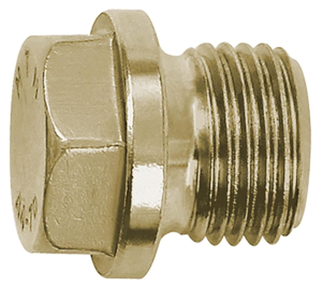 Riegler Verschlussschraube, Außensechskant, Bund, G 1/4, SW 13, ES 1.4571