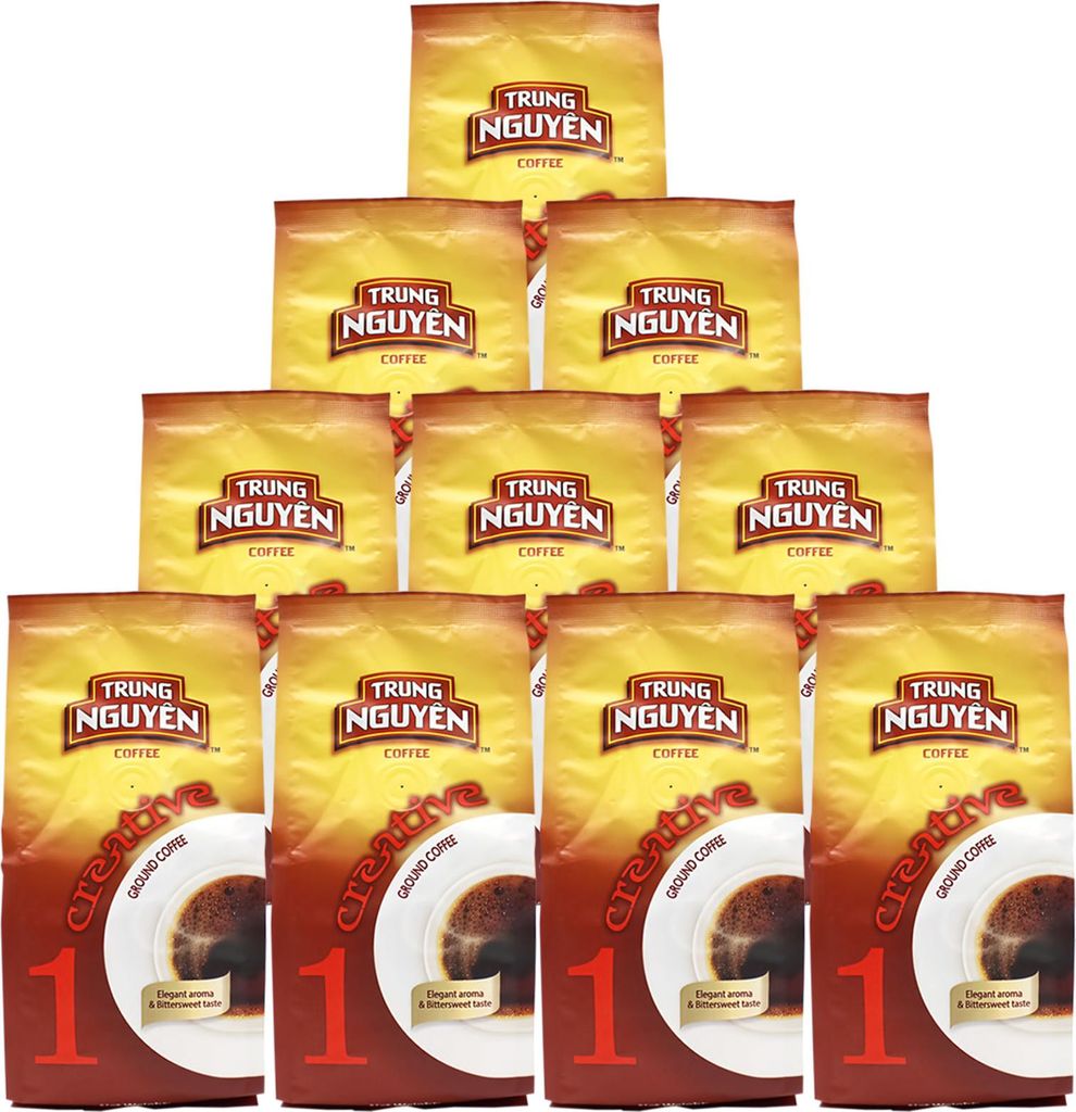 10x250g Trung Nguyen Creative 1 Vietnam Kaffee Culi Robusta Produktbild 