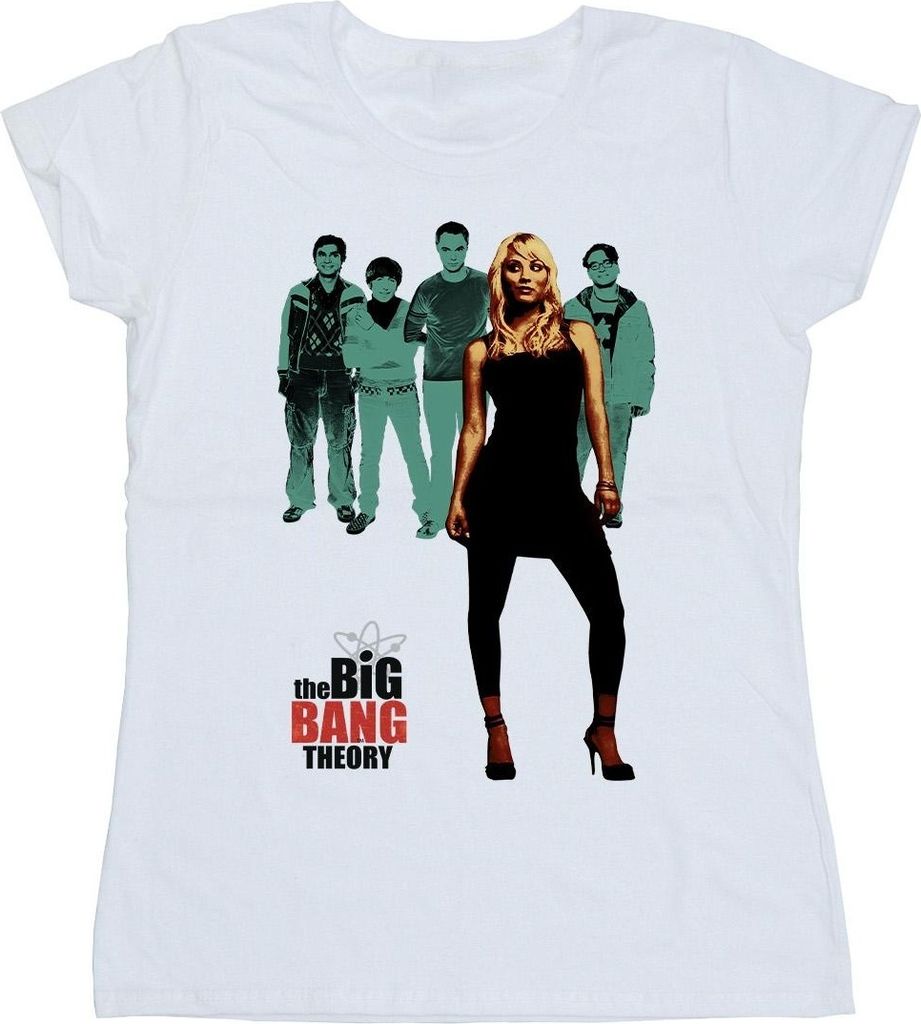 The Big Bang Theory - T-Shirt für Damen BI9859 (L) (Weiß)