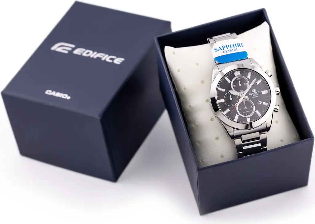 Cronografo Casio EFB-710D-7AVUEF Argento: Stile Urban e Zaffiro - 21