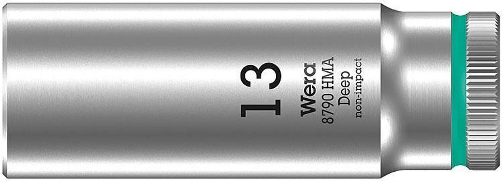 WERA 8790 HMA Deep Steckschlüsseleinsatz 9 x 6,35 12,8 mm Produktbild 