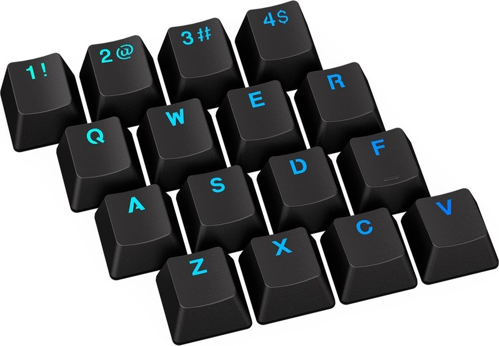 ENDORFY Mechanische Gaming-Tastatur Keycaps PBT, US ANSI