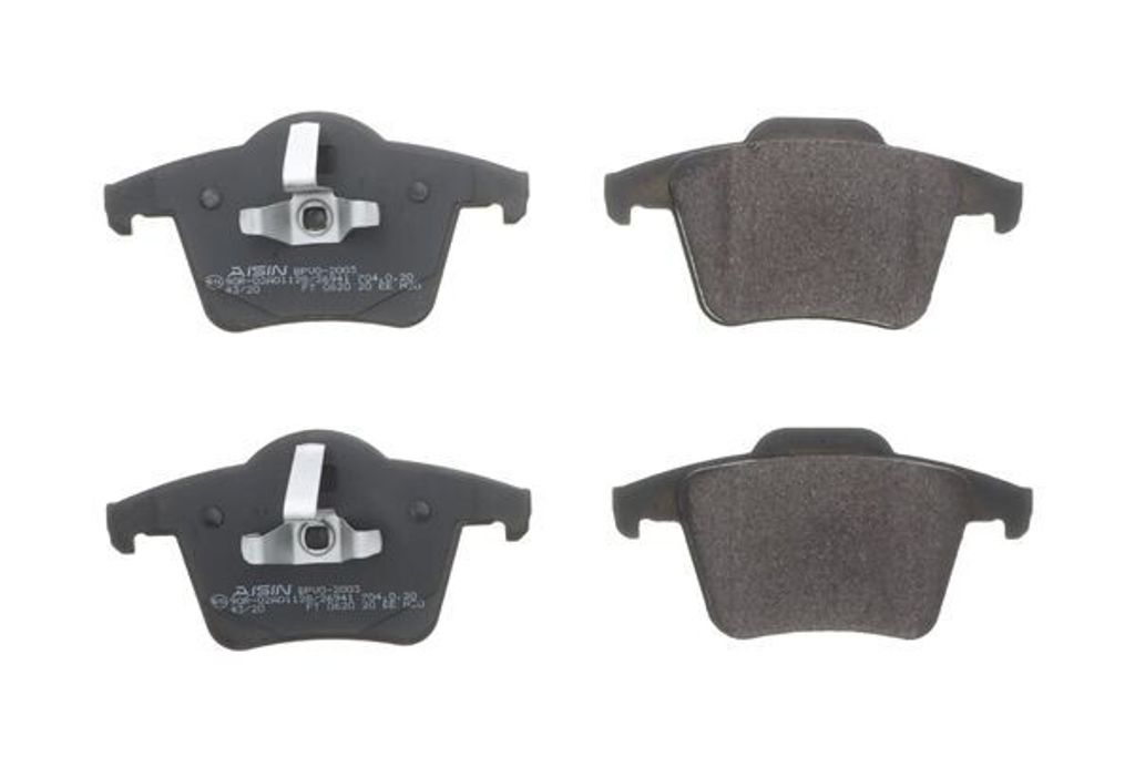 AISIN Bremsbeläge Satz Hinten Bremsklötze für VOLVO XC60 (156) BPVO-2003