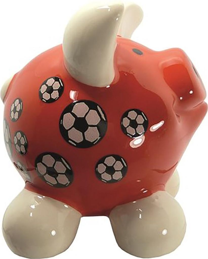 Sparschwein klein, farbig Keramik Produktbild 