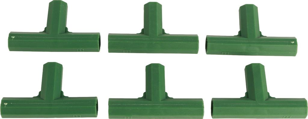 Gardening Frame Connector Kunststoff Gewächshaus Rahmen Möbel Verbinder Pflanze Pfähle Fechten Rohrverbindung für Blumenständer