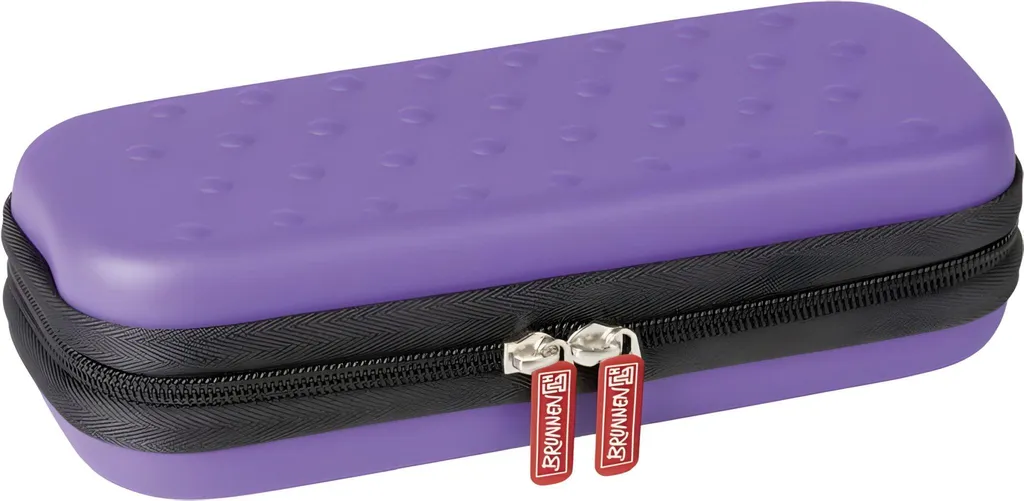 Trousse à crayons pourpre BRUNNEN : finissez-en avec le désordre !