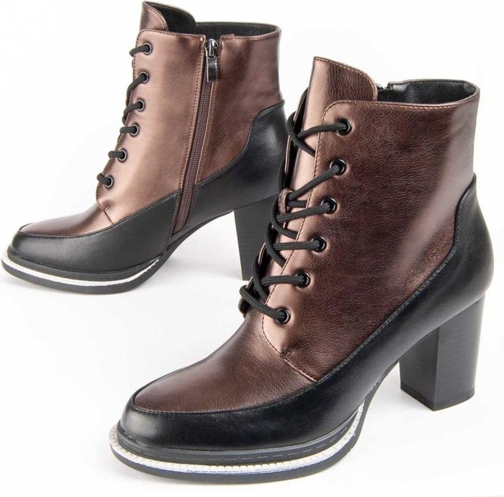 Montevita Absatzstiefel Vareli3 Braun