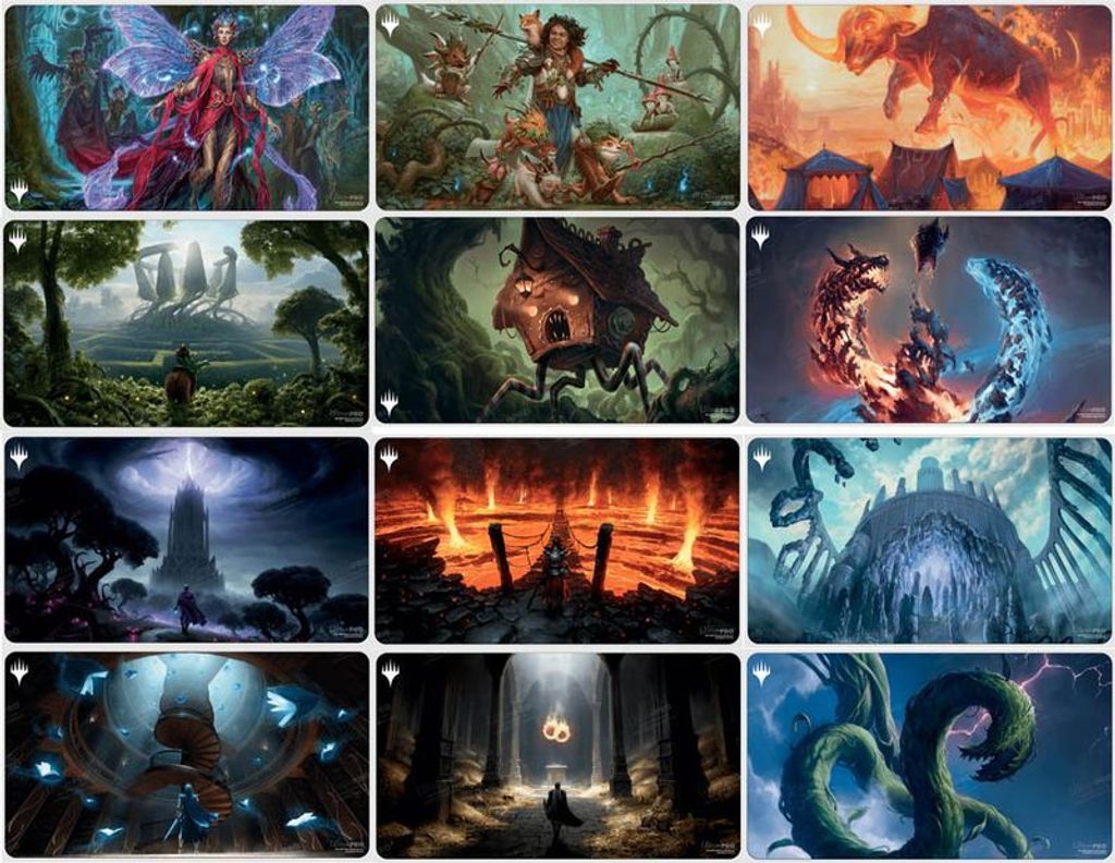 MTG Spielmatte - Ultra Pro - Wilds of Eldraine, Version:Version F