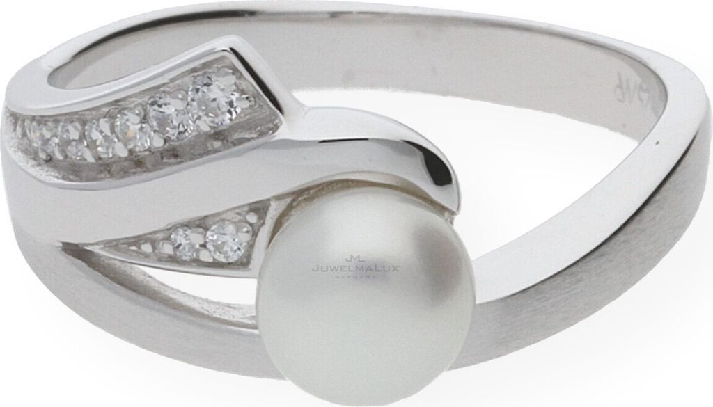 Ring Silber 925 Süßwasser Zuchtperle JL20-07-0082 JuwelmaLux Größe 58
