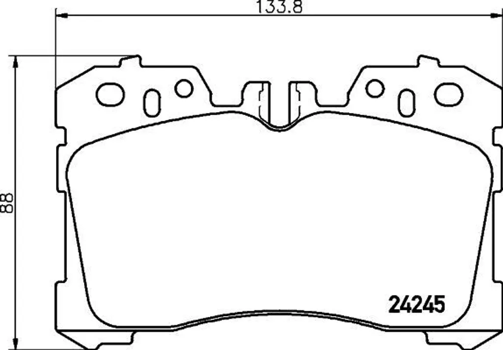 Supprimer les bruits de freinage sur Lexus LS avec HELLA 044650W110