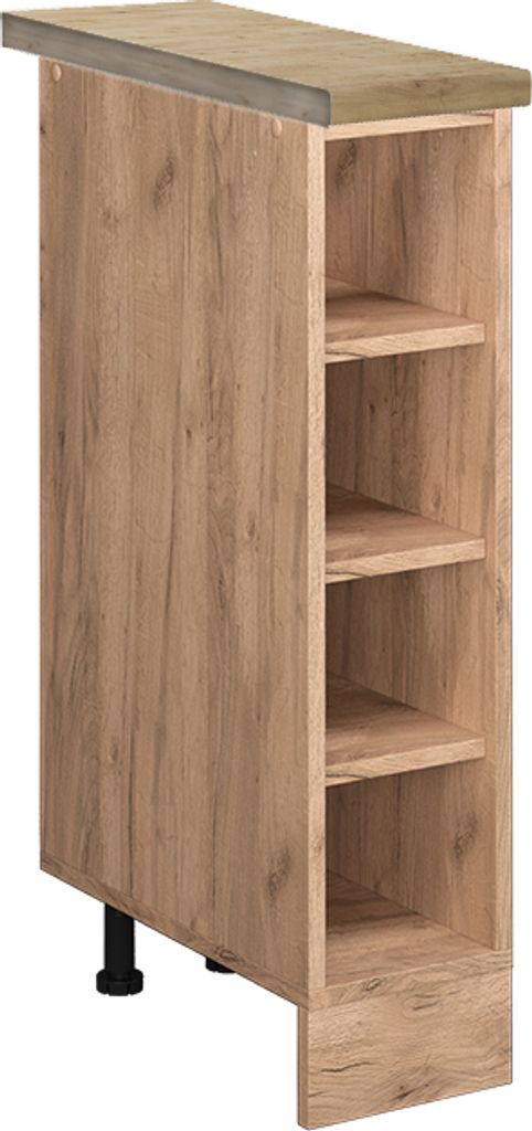 Kuchynská polica Vicco R-Line Dub Goldkraft 20 cm , AP Oak, Obrázok produktu 