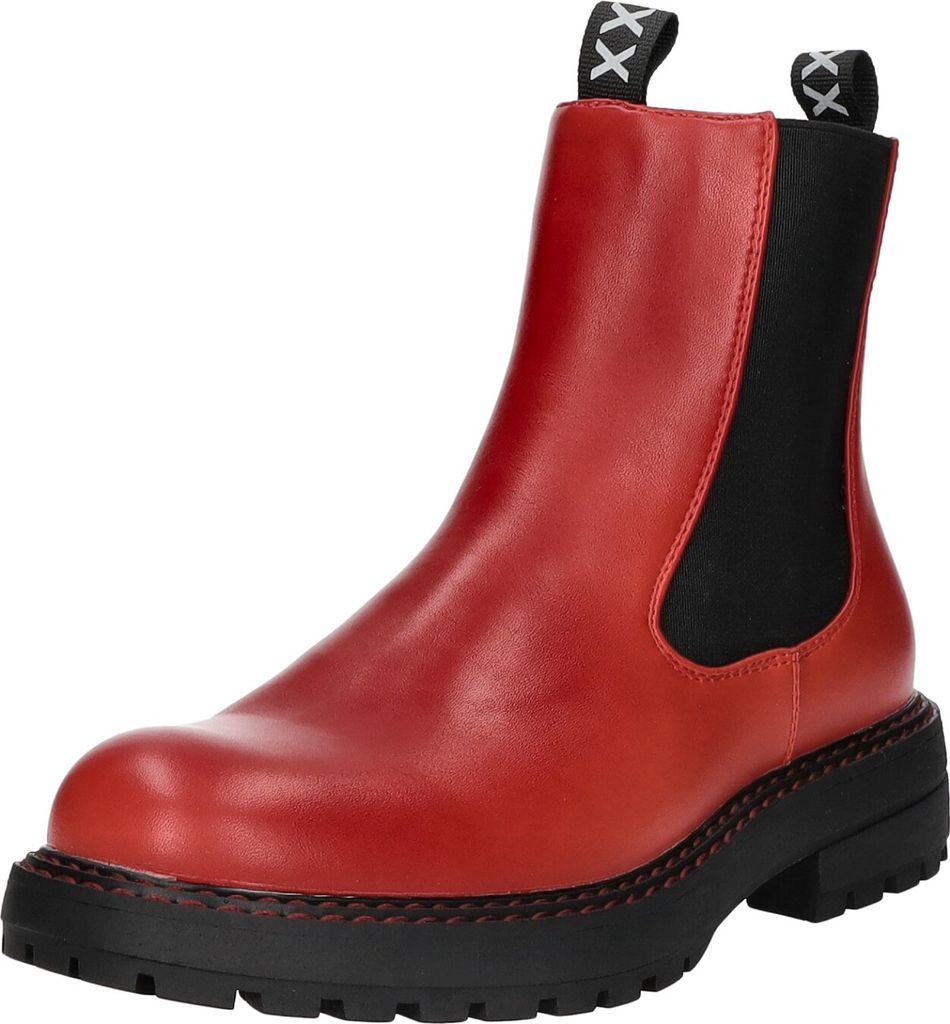 BOXX Damen-Stiefelette Rot-Schwarz, Farbe:rot, EU Größe:40 Produktbild 1