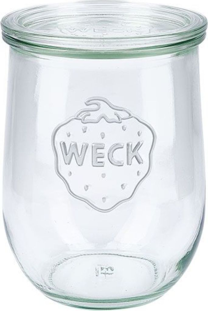 WECK Rundrandglas Tulpe 1,0l 4er Pack Produktbild 
