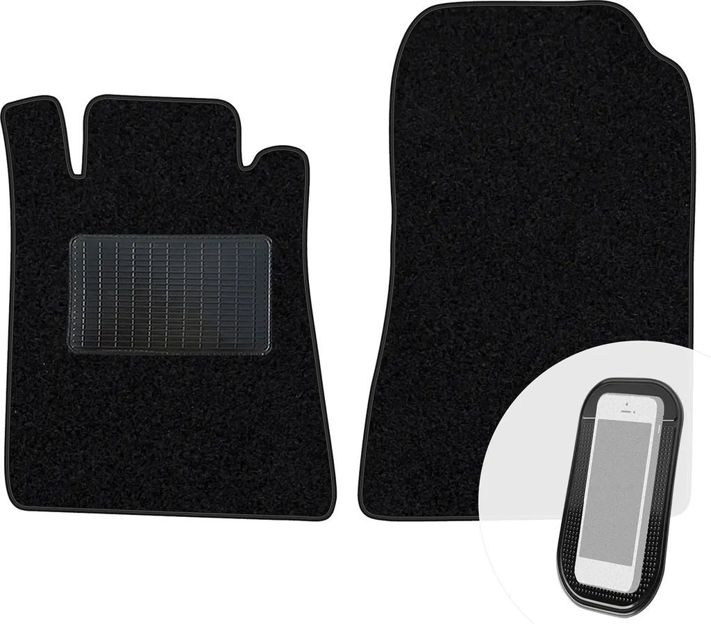 Tappetini Anteriori Nero Velours per Mercedes Classe S C140 91-98