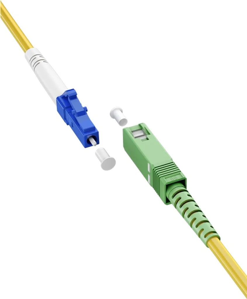 Cavo Fibra Ottica OS2 Goobay 59655 25m SC/APC-LC/UPC Giallo - 8