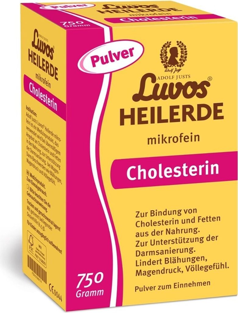 A product box for Luvos Heilerde mikrofein.