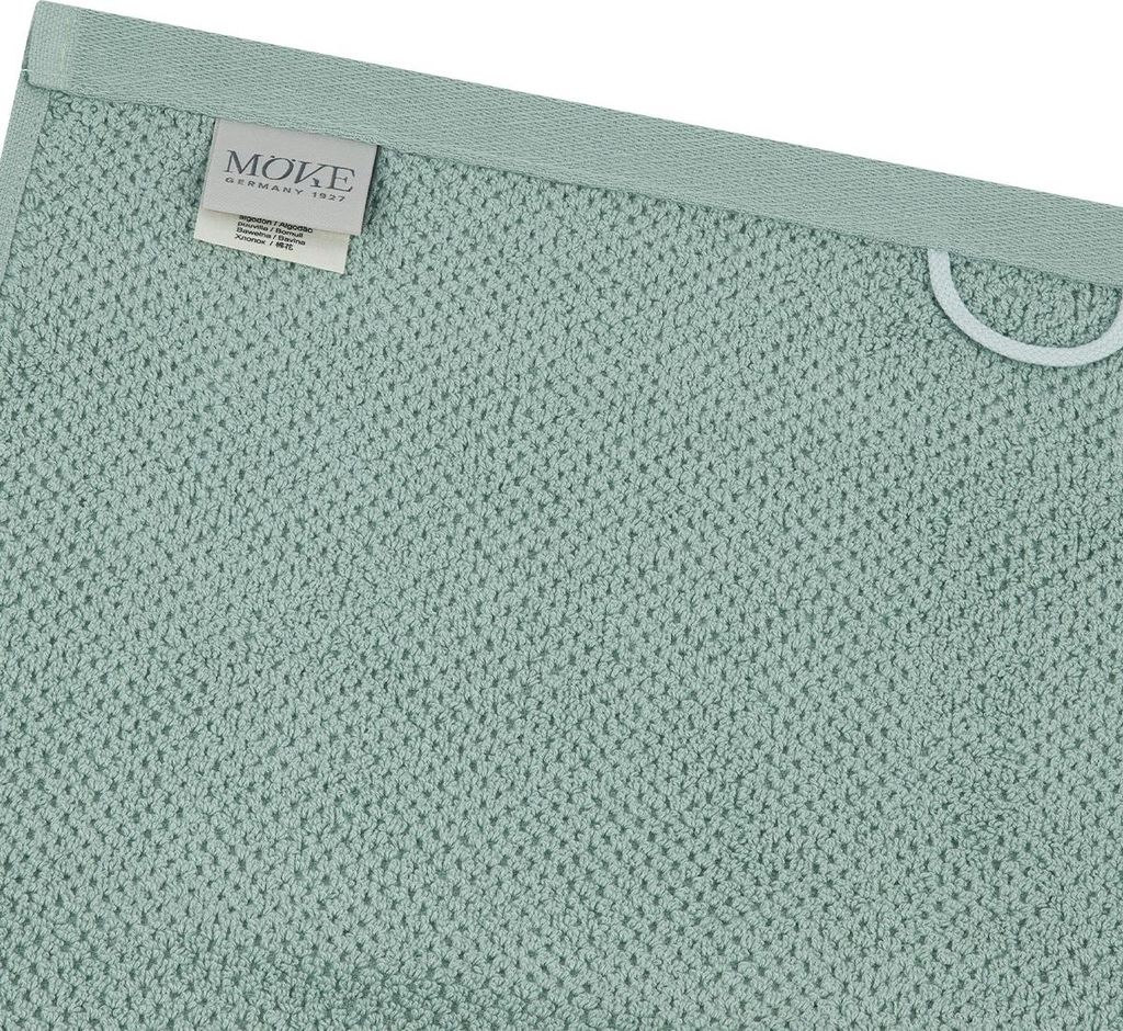 Möve Bliss 2 X Wasch- 2 X Gäste- 2 X Dusch- 2 X Handtuch im Set Extra weich und hautfreundlich, Perlstruktur mit Massageeffekt, Moderner breiter ...