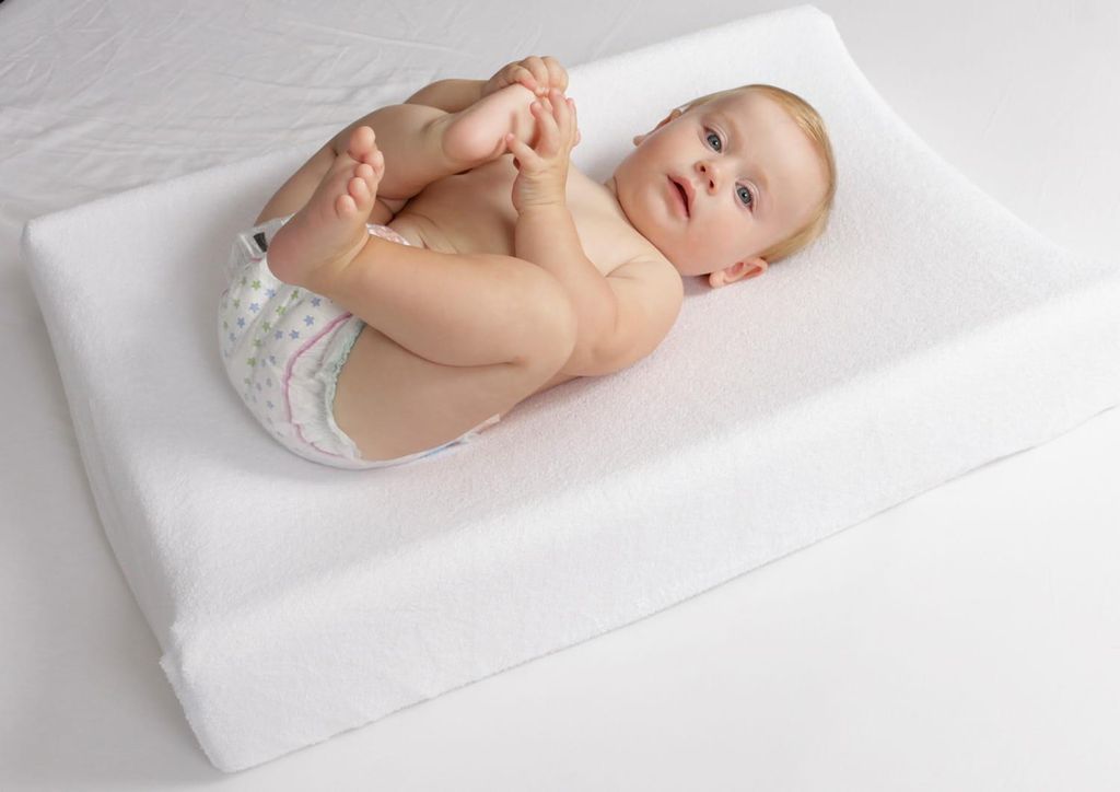 BABYMATEX Potah na přebalovací podložku bílý Obrázek produktu 
