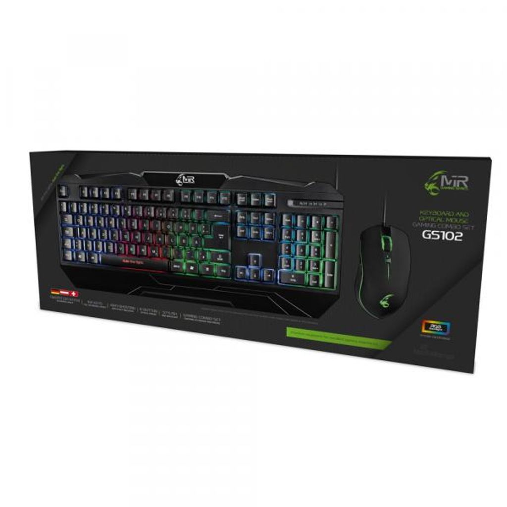 MediaRange MRGS102 MediaRange Gaming-Set Tastatur 104 Productafbeelding 