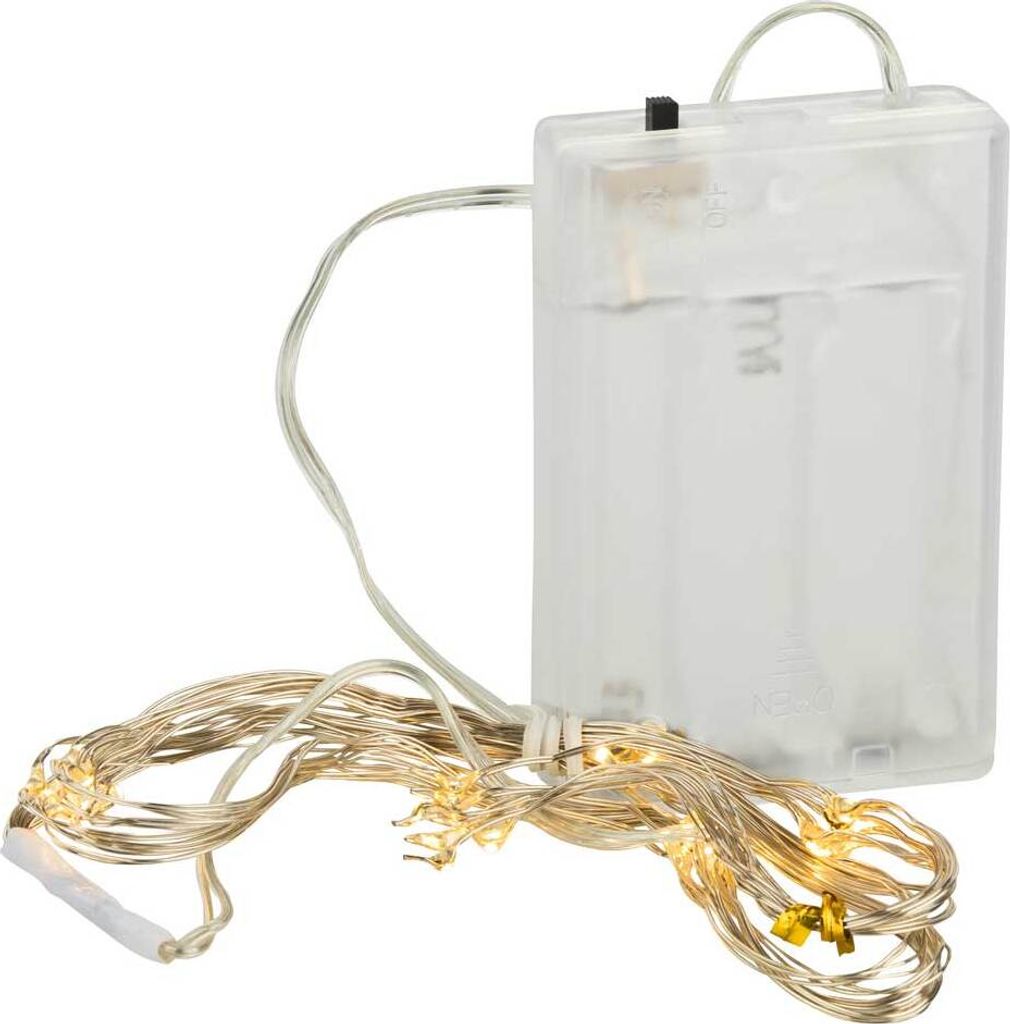 Lex Light Micro LED Lichterkette 88cm Schweif Lichtbündel Produktbild 
