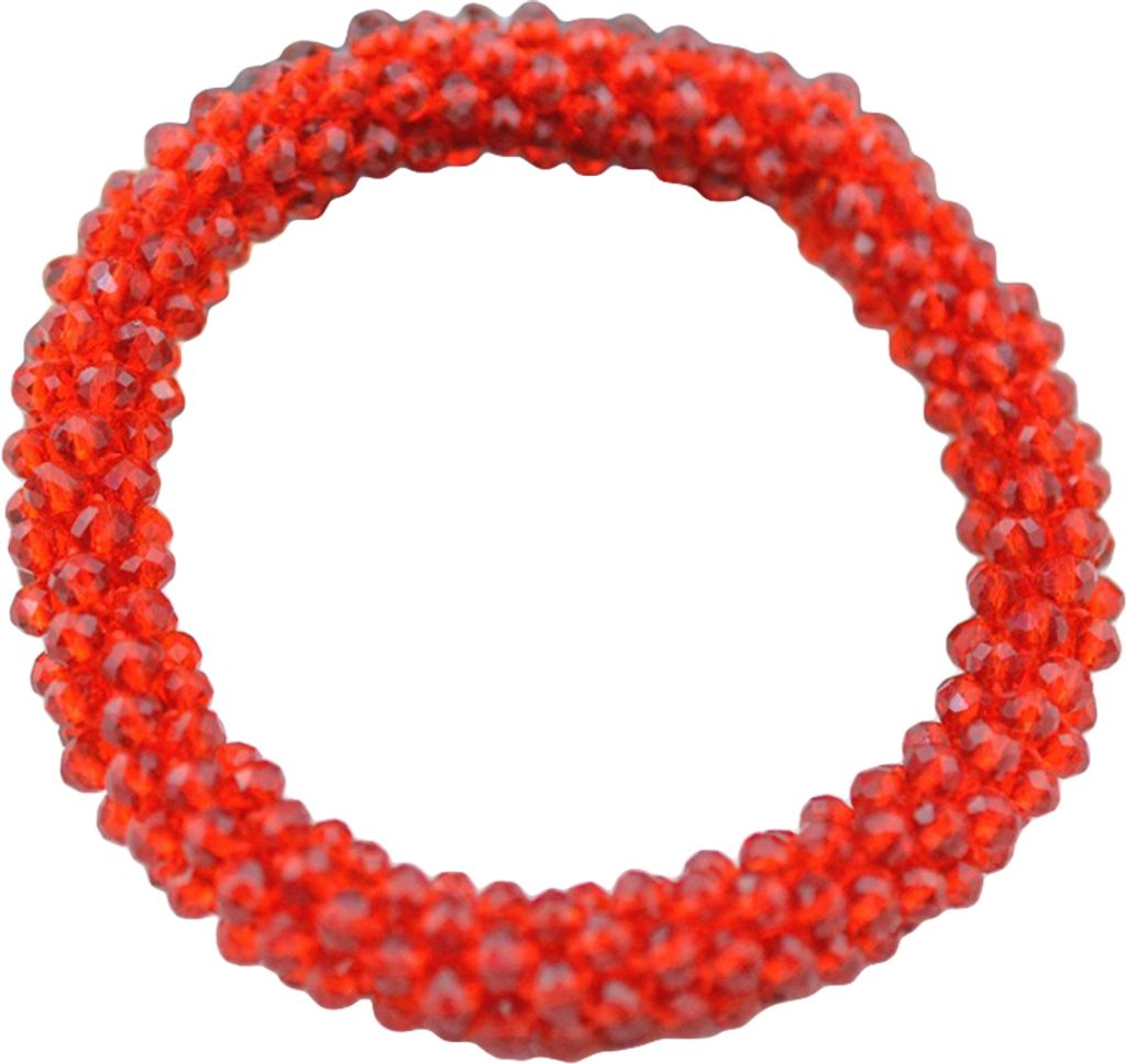 Glänzendes Strass-elastisches Armband-Armband-Haar-Seil-Haarband Nepal-Frauen-Schmuck-1