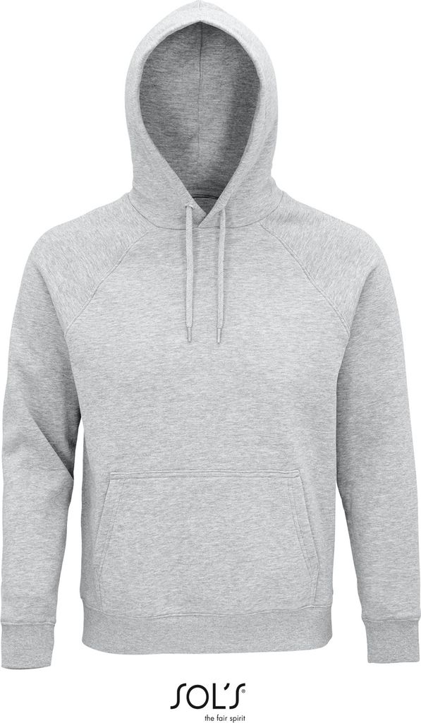SOLs 03568 | Herren Sweat, Stellar Uni Sweatshirt, Fleece 280 - Farbe: Grey Melange - Größe: XL