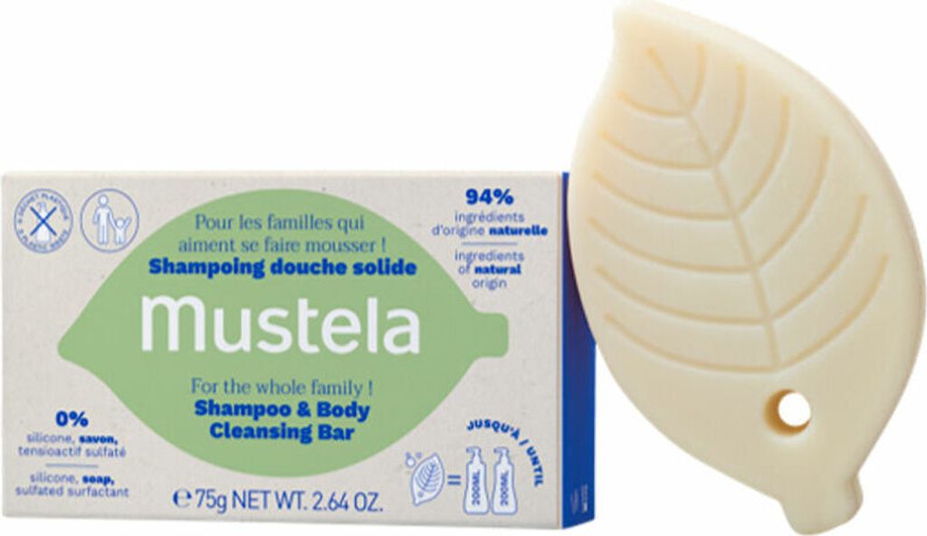 Shampoo solido BIO 75 gr Immagine del prodotto 