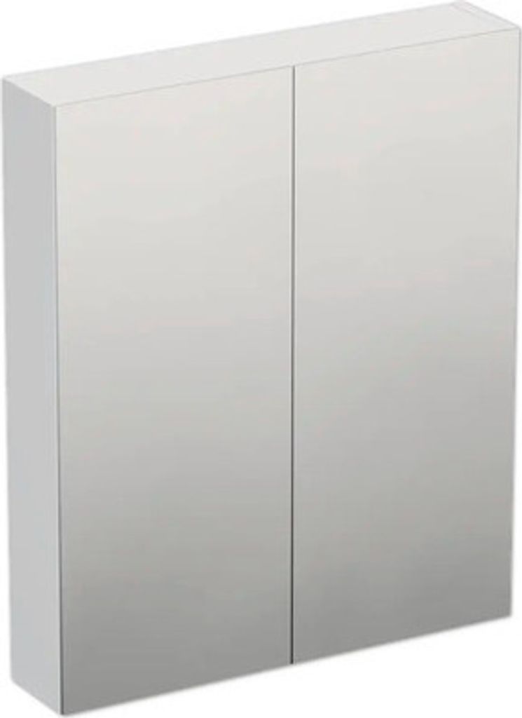 Jungborn Spiegelschrank TRENTA 60 x 14,4 x 72 cm weiß hochglanz 2-türig IP 44