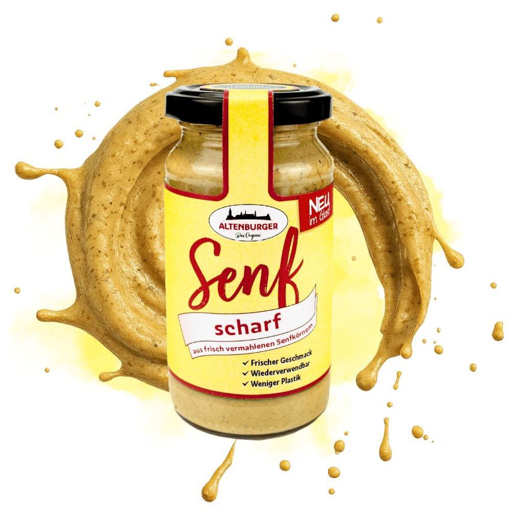 Scharfer Senf, 200 ml