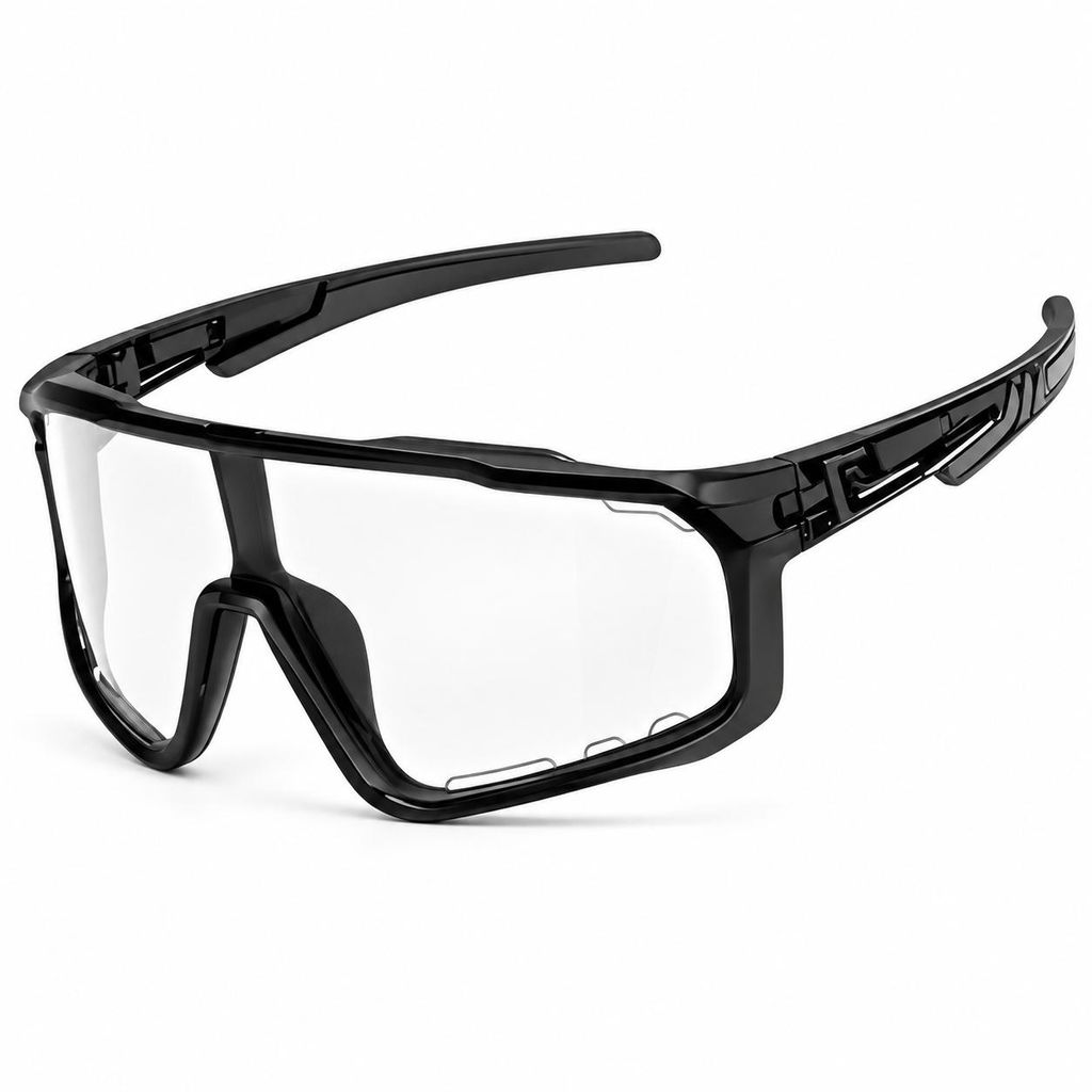Lunettes de vélo photochromiques adaptatives – WINDVUE Image du produit  Image générée par une IA