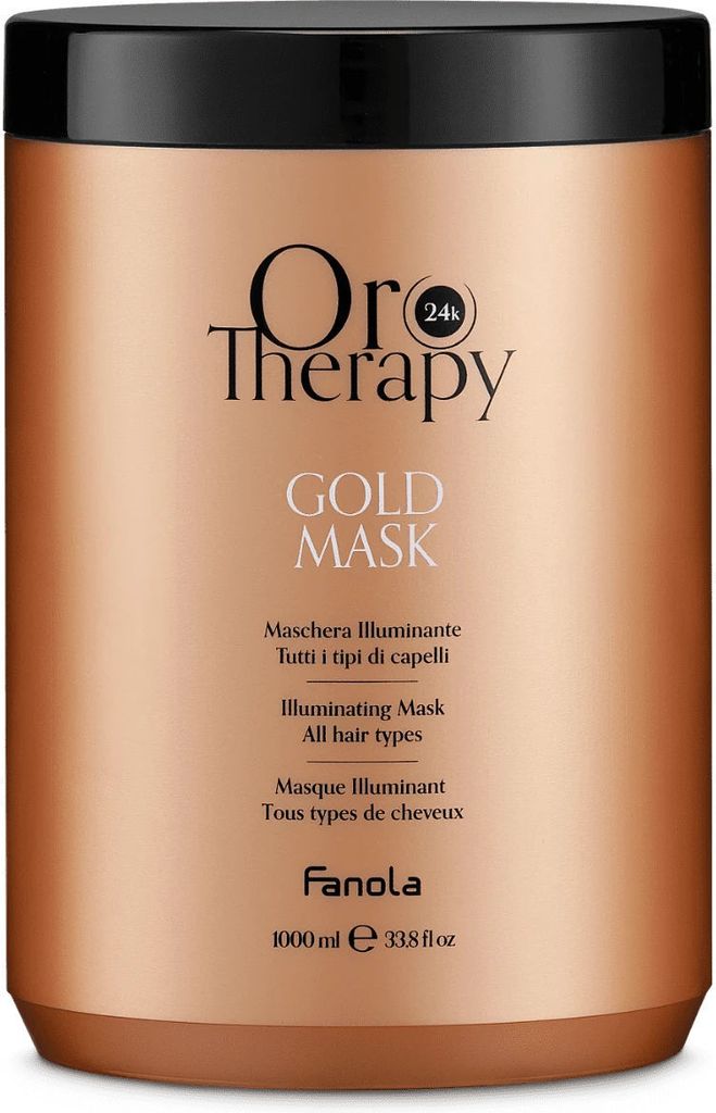 Fanola Oro Therapy 24k Gold Mask maska pre všetky typy Obrázok produktu 