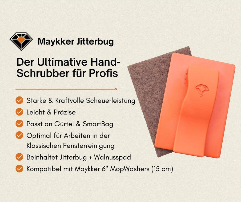 MAYKKER JitterBug Schrubber