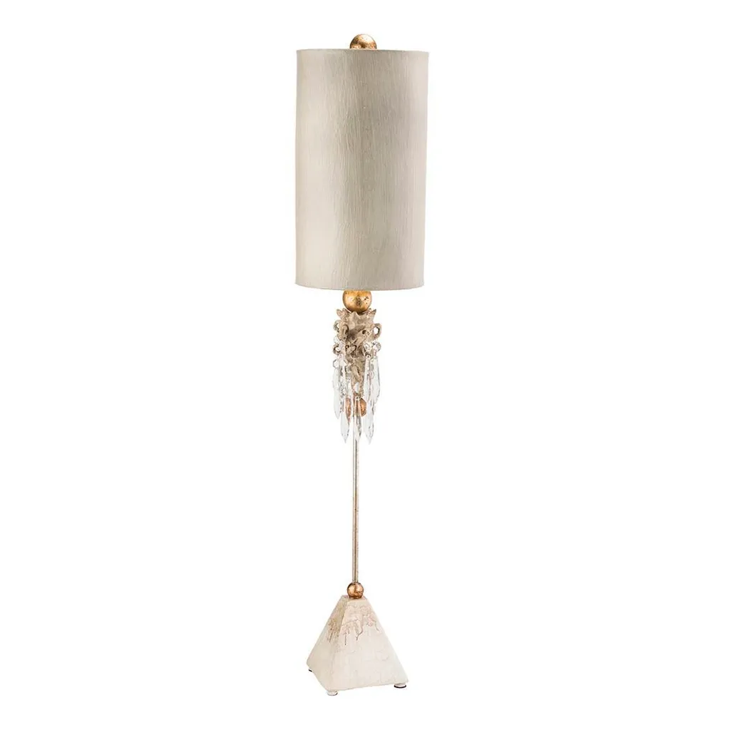 Lampe de Salon Madison Mastic et Or pour Décoration Haut de Gamme