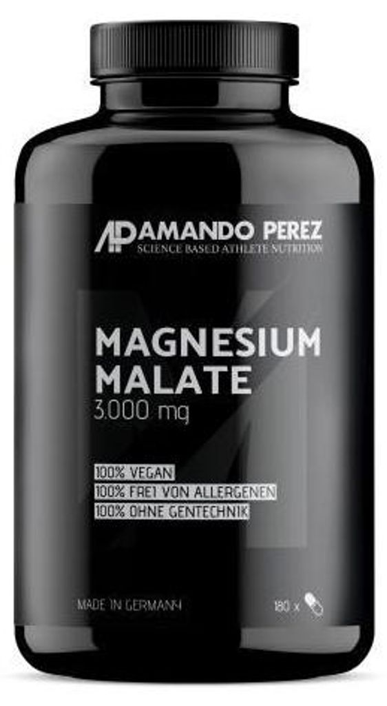 Magnesium Malate 3000 mg vegan Tabletten 180 St