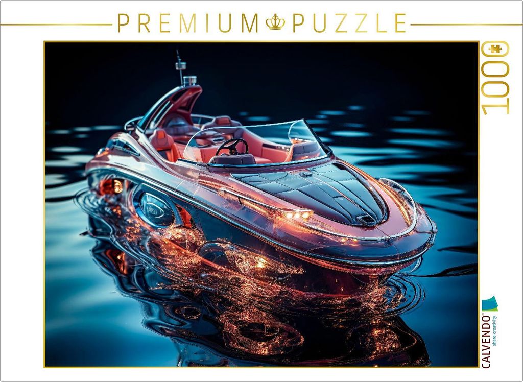 CALVENDO Puzzle Yachten - Die Freiheit des Meeres genießen | 1000 Teile Lege-Größe 64x48cm Foto-Puzzle für glückliche Stunden