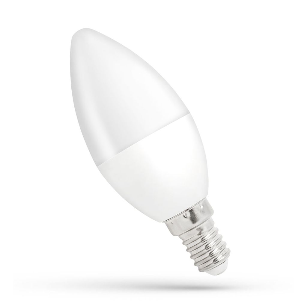 Spectrum LED E14 C37 Kerzenform 8W = 56W 710lm 160° 230V Produktbild 