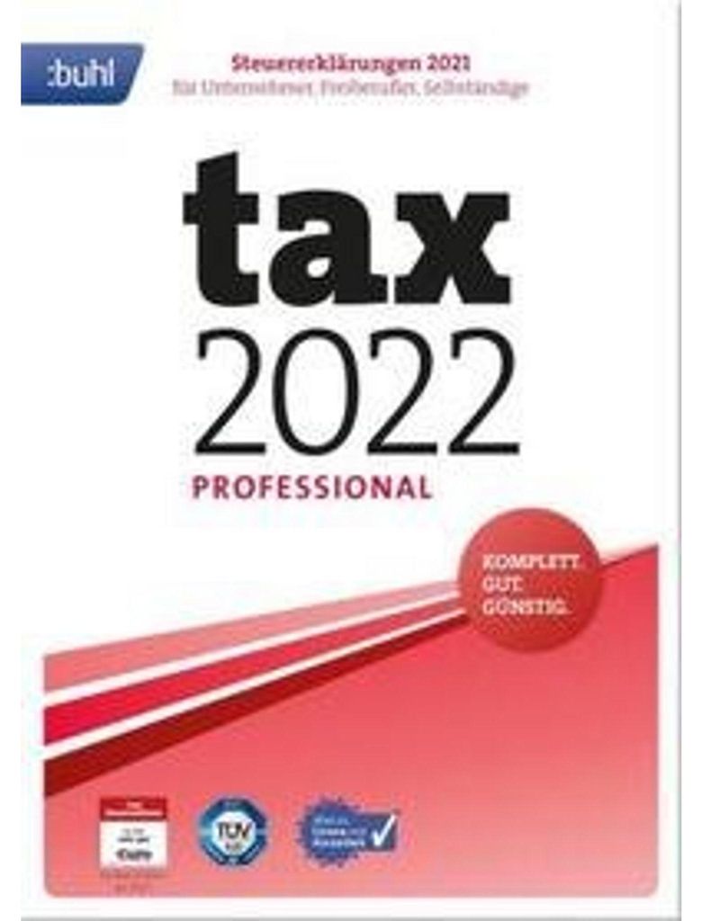 tax 2022 Professional Produktbild 