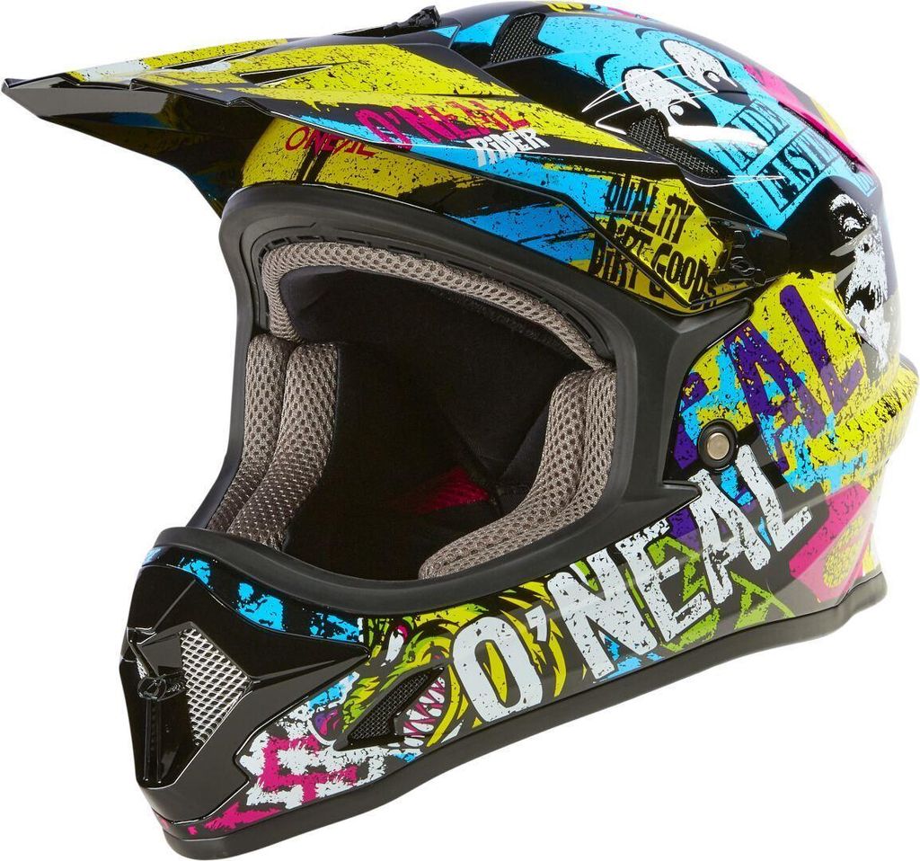 Oneal Sonus Riot Kinder Downhill Helm, bunt, Y/M (48/50)
