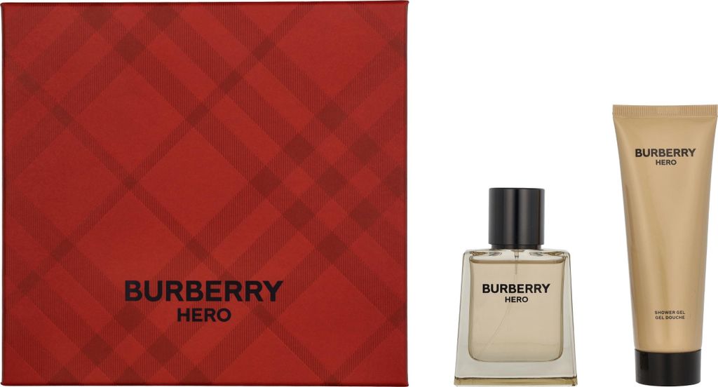 Burberry Hero Giftset Edt Spray 50ml/Shower Gel 75ml 125 ml